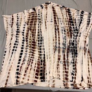 Stylish Tie-Dye Women's cardigan